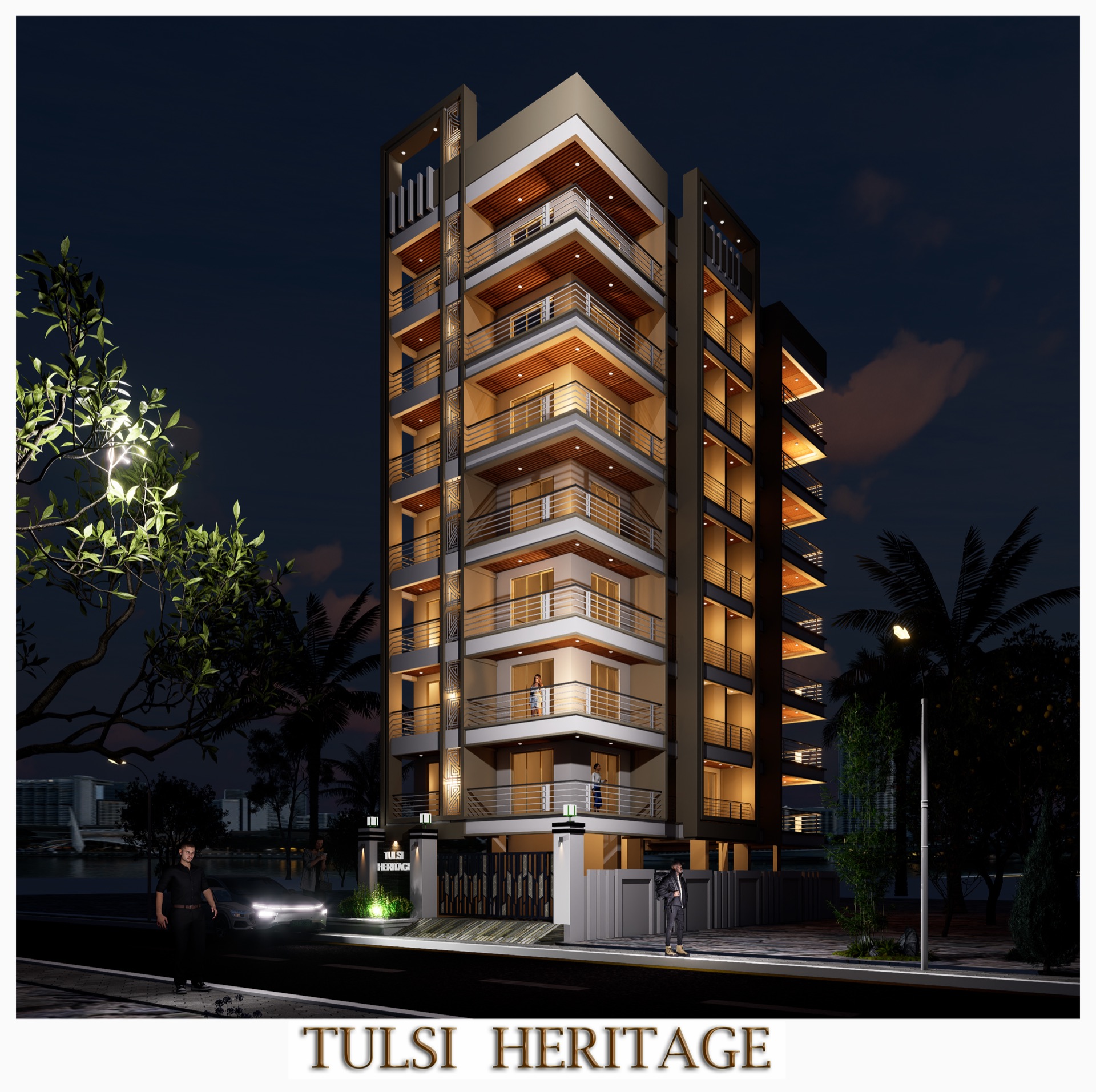 Tulsi Heritage Night View